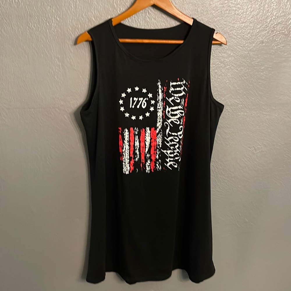 Patriotic Sleeveless Dress. New without tags.